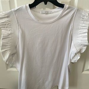 English Factory white summer blouse